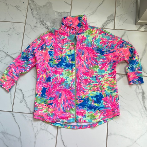 Lilly Pulitzer Dee Dee swing jacket XS EUC - Picture 1 of 3